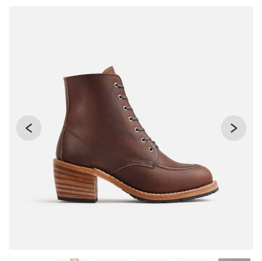 Red Wing Clara Boots Size 8 1/2